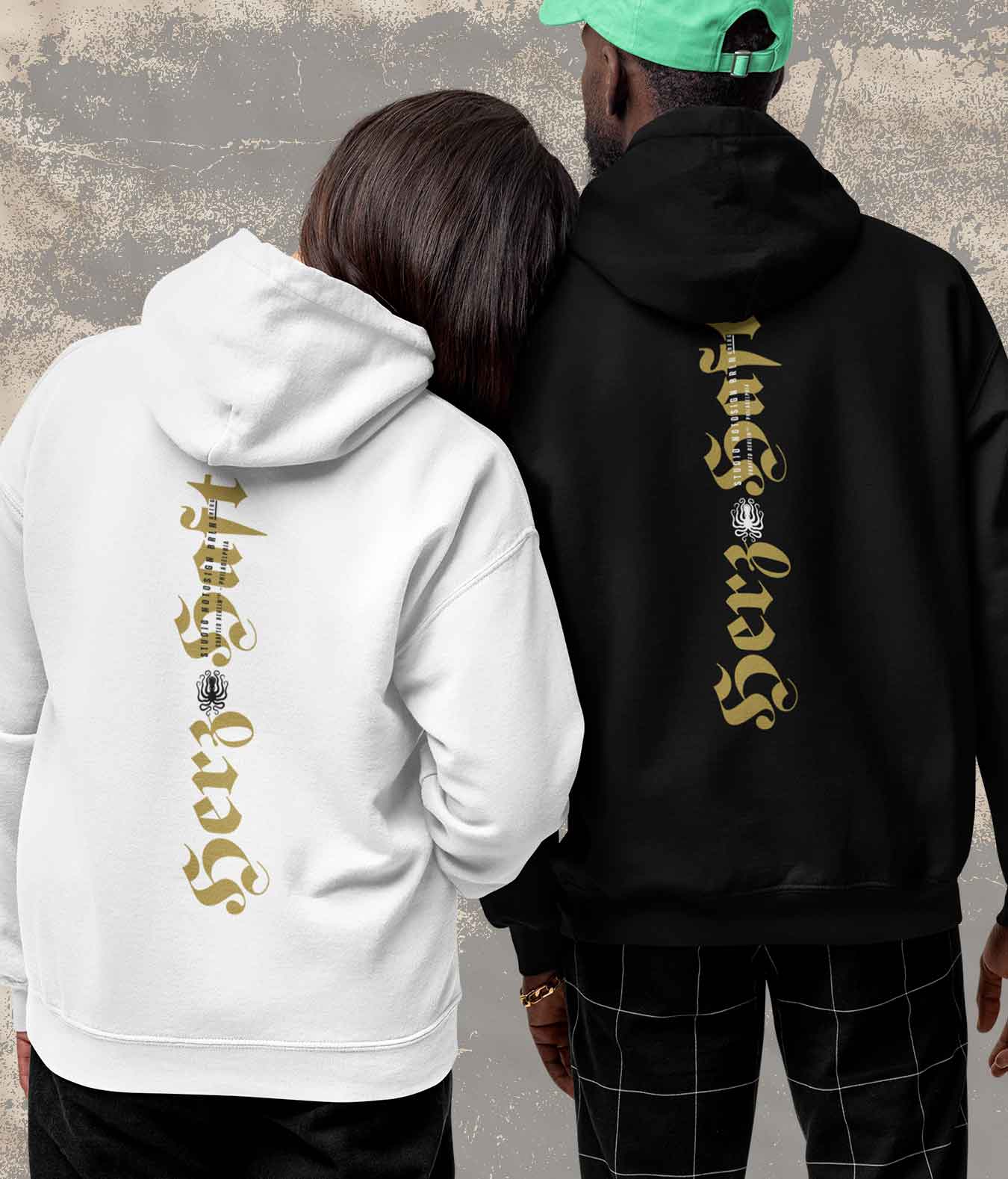 HERZHAFT. Klassischer Hoodie in Premium Organic-Qualität