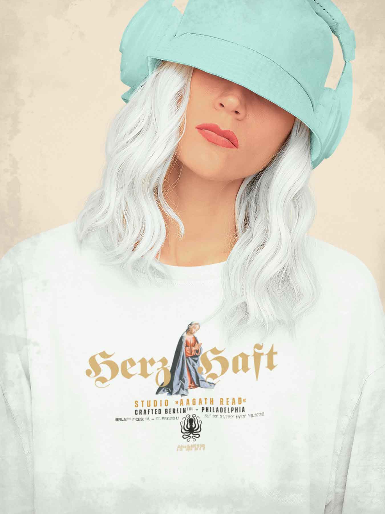 HerzHaft. Dein engelsgleiches Oversized Shirt