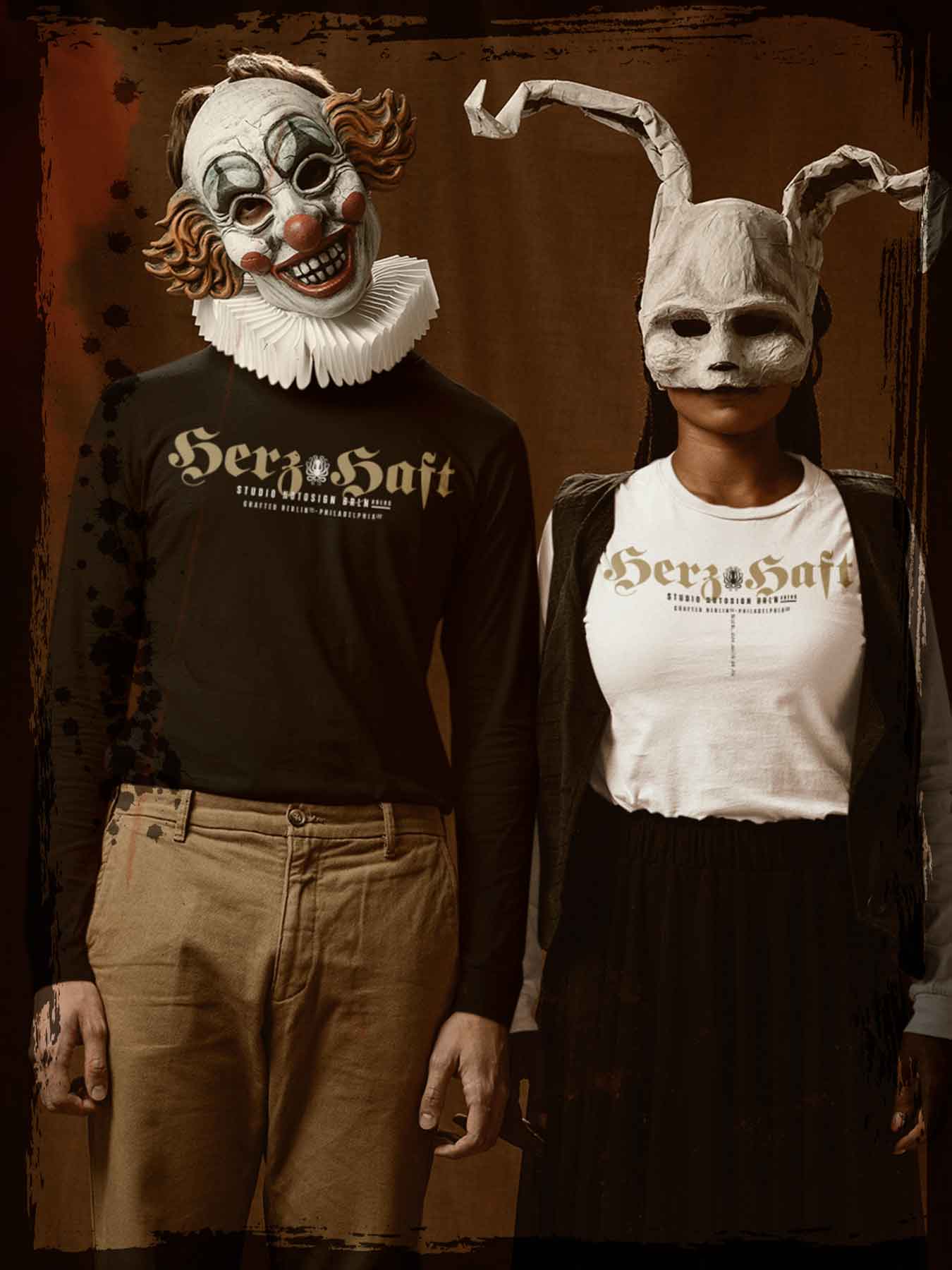 HerzHaft. Cooles Classic Unisex Sweatshirt.
