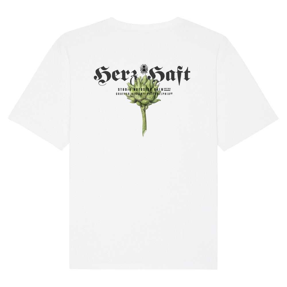 HerzHaft®: Organic Unisex Oversized Shirt
