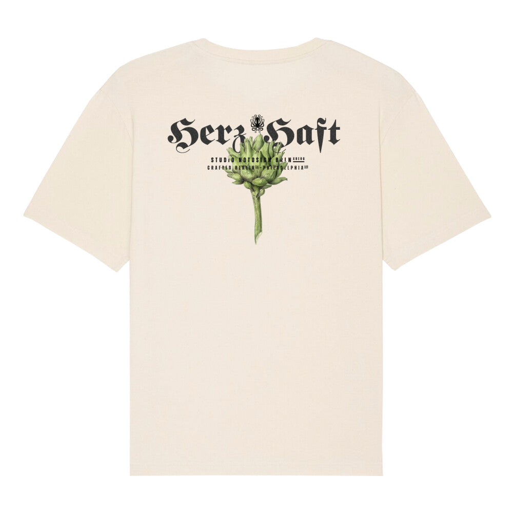 HerzHaft®: Organic Unisex Oversized Shirt