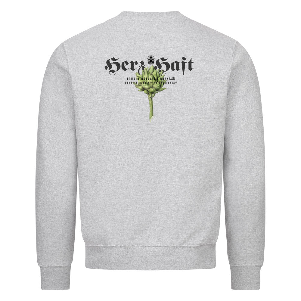 HERZHAFT. Unisex Classic Sweatshirt mit Artischocke