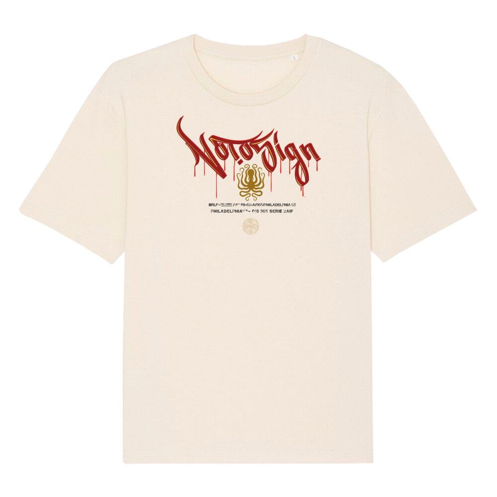 NotoSign®. Premium Organic Oversize Shirt