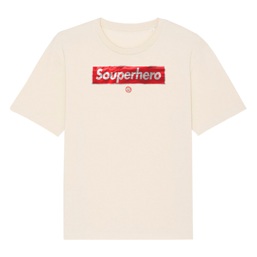 SOUPERHERO. Oversize Organic Premium Shirt