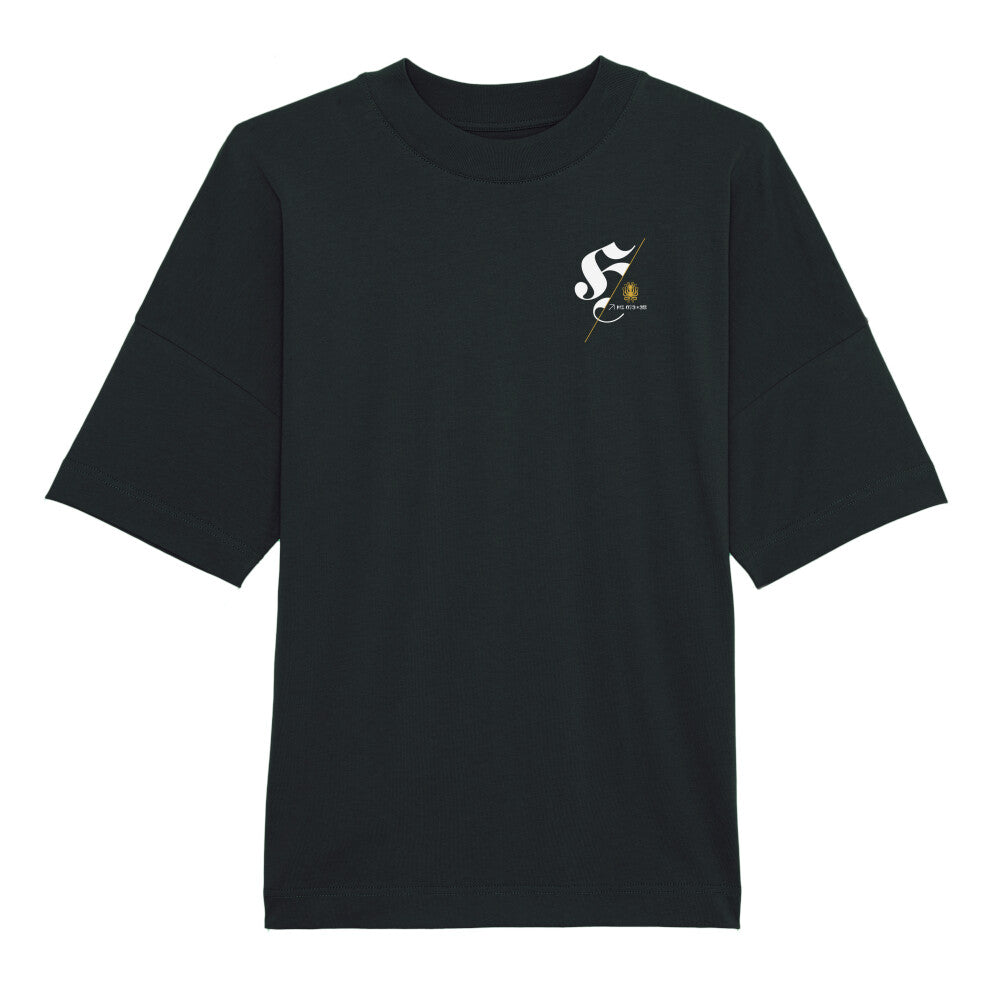 HerzHaft®. Premium Unisex Organic Oversize Shirt