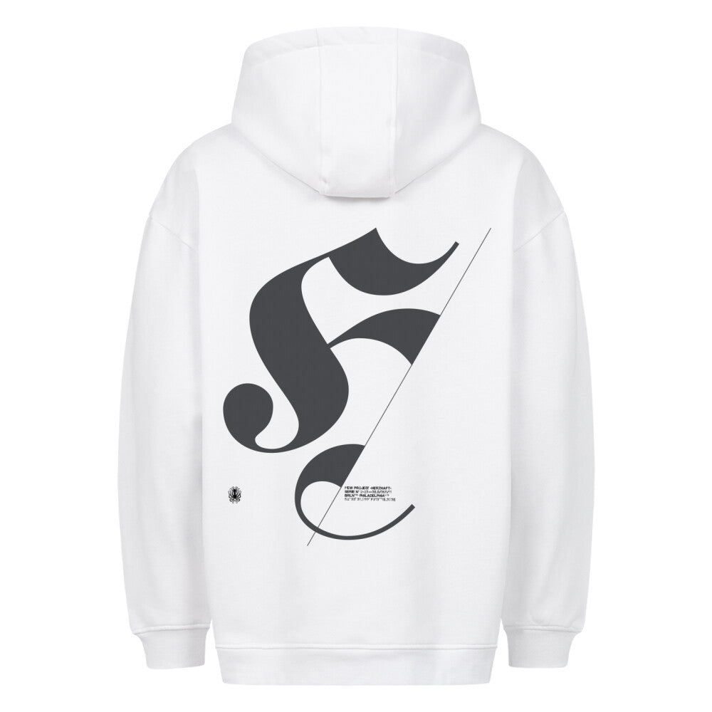 HerzHaft®. Classic Unisex Oversized Hoodie