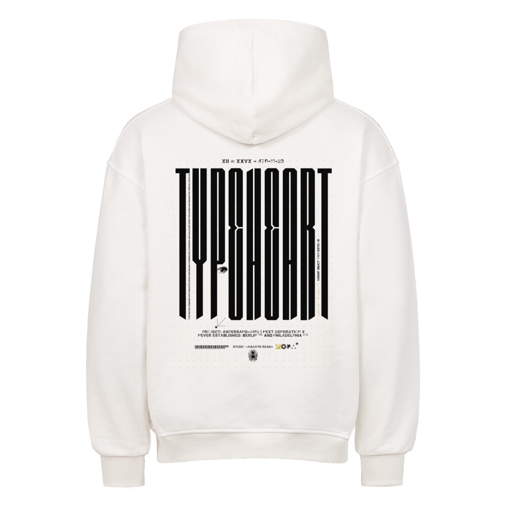 TYPEHEART Unisex Heavy Cotton Oversized Hoodie
