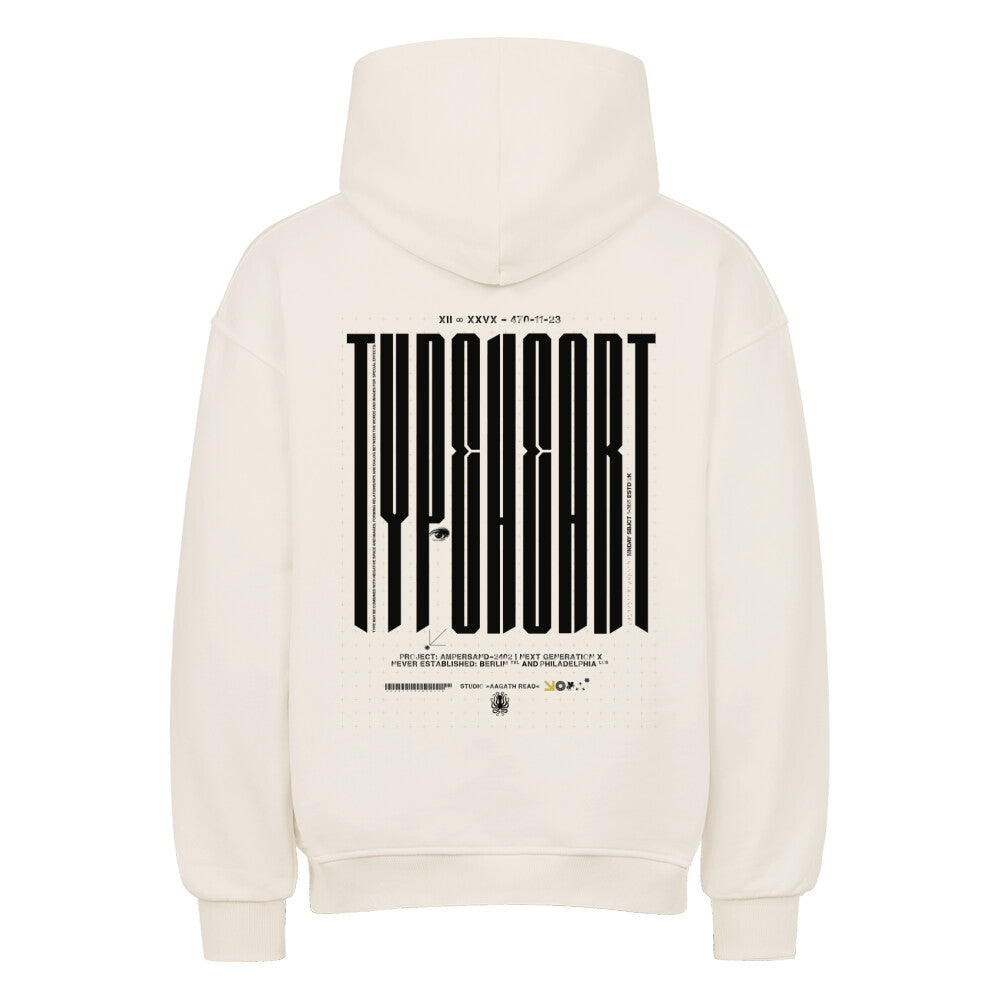 TYPEHEART Unisex Heavy Cotton Oversized Hoodie