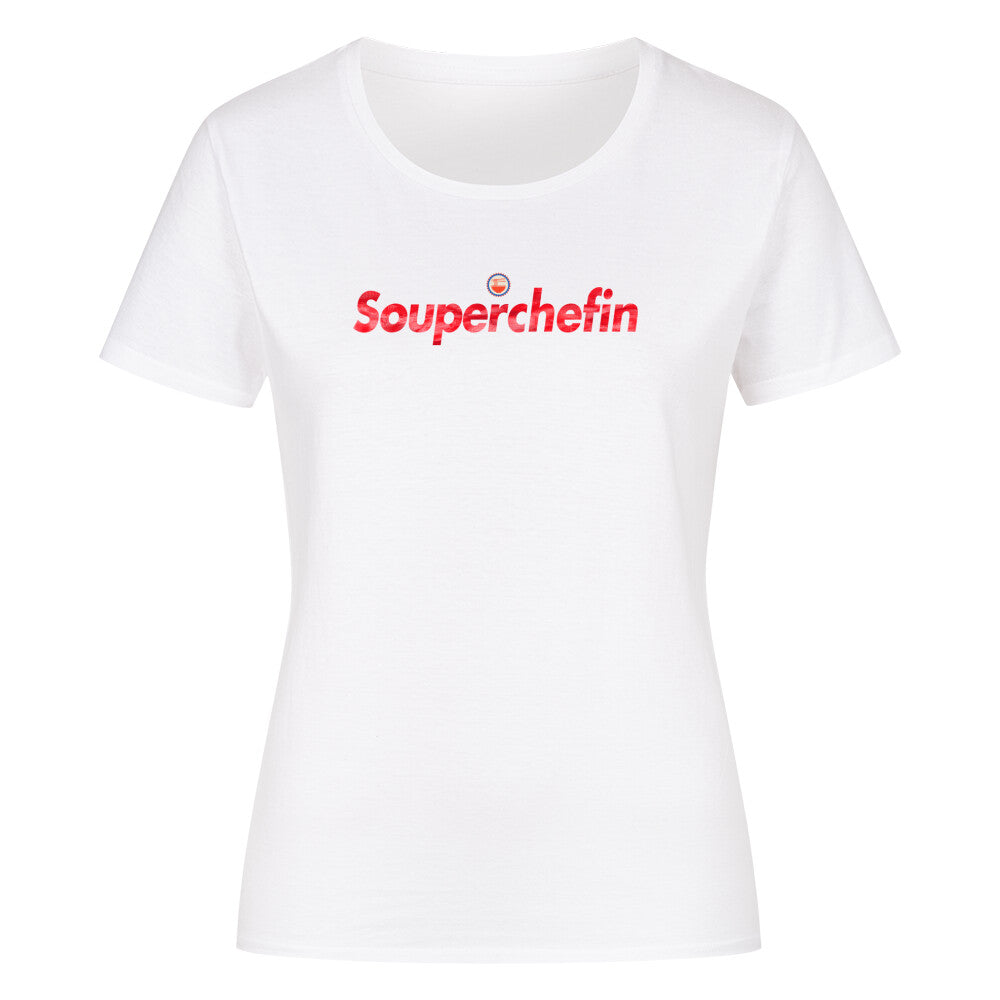 SOUPERCHEFIN – Woman Classic Organic Shirt aus 100% Bio-Baumwolle