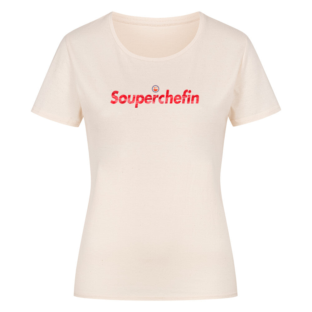 SOUPERCHEFIN – Woman Classic Organic Shirt aus 100% Bio-Baumwolle