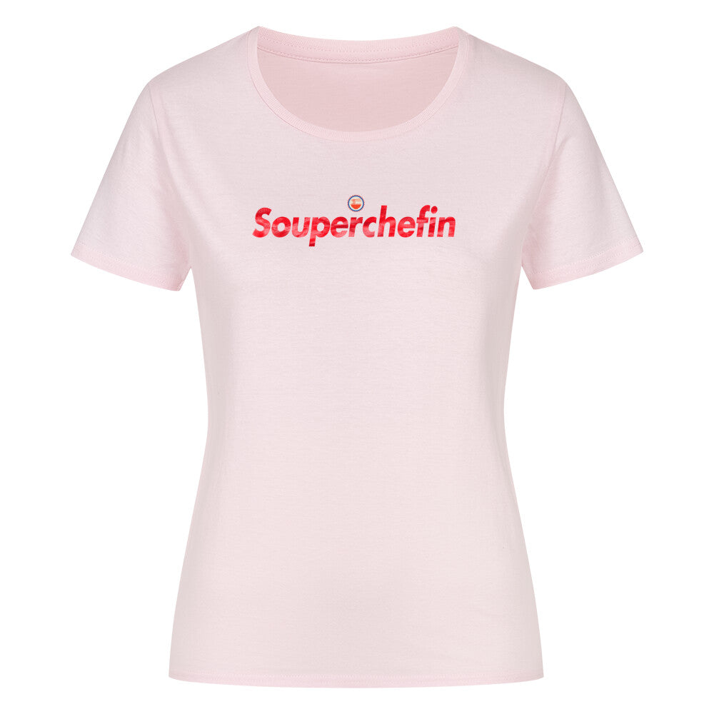 SOUPERCHEFIN – Woman Classic Organic Shirt aus 100% Bio-Baumwolle