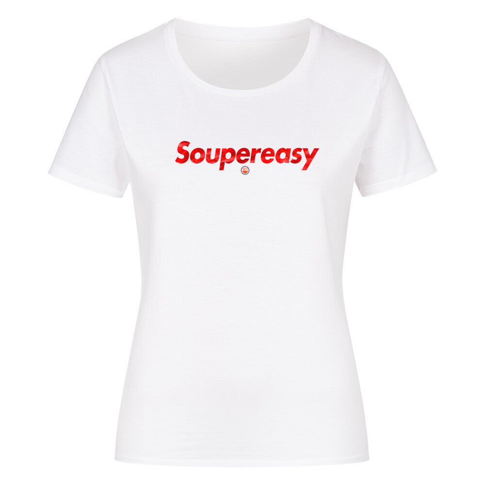 SOUPEREASY – Woman Classic Organic Shirt aus 100% Bio-Baumwolle