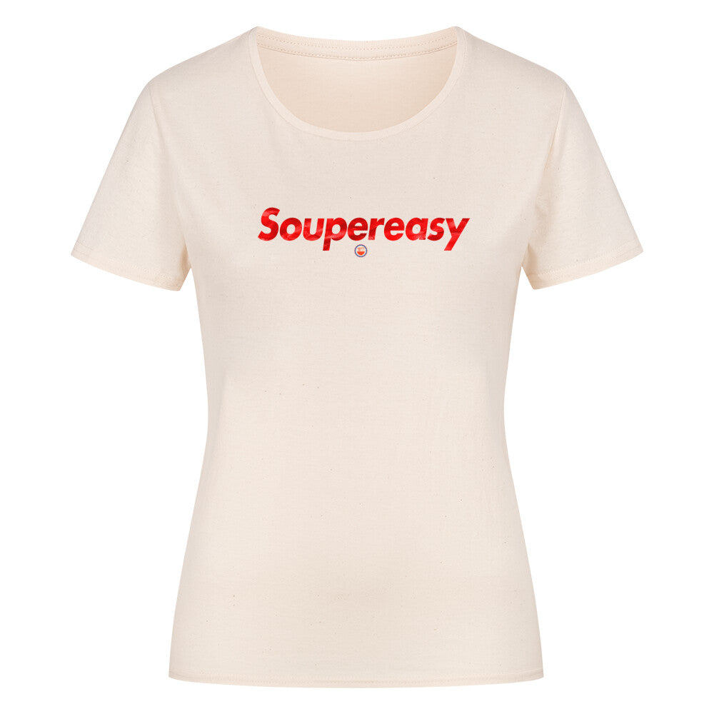 SOUPEREASY – Woman Classic Organic Shirt aus 100% Bio-Baumwolle