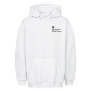 Ampersand_Classic Oversized Hoodie_weiss