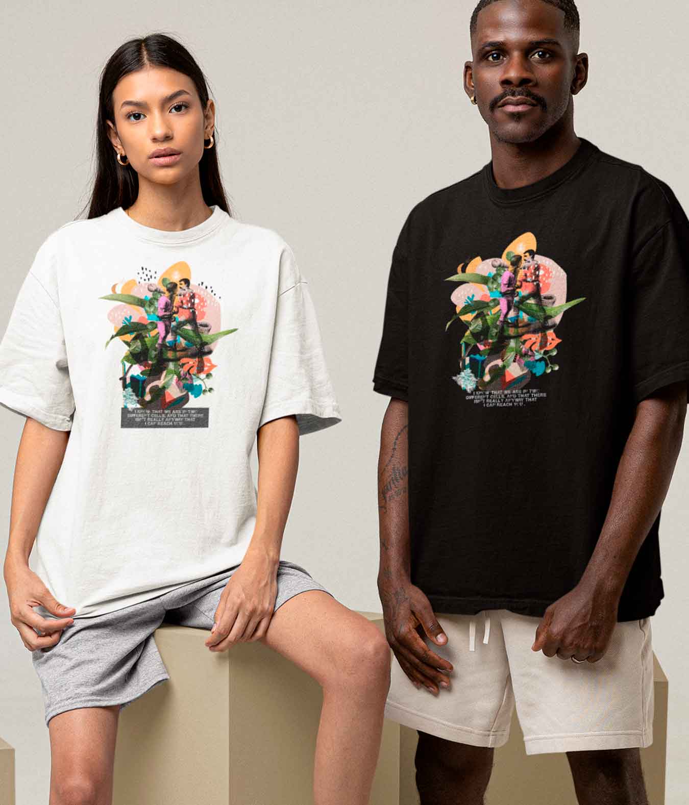DIFFERENT CELLS – Oversized Premium Organic Shirt