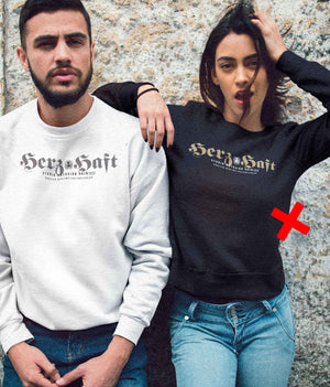 HERZHAFT. Unisex Classic Sweatshirt von NotoSign®