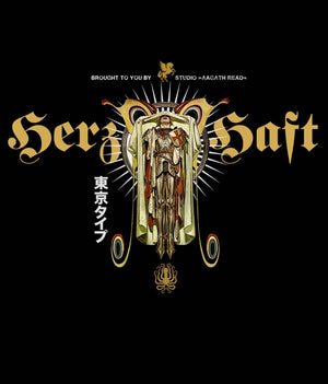 HerzHaft. Jeanne d’Arc Premium Organic Oversize Shirt