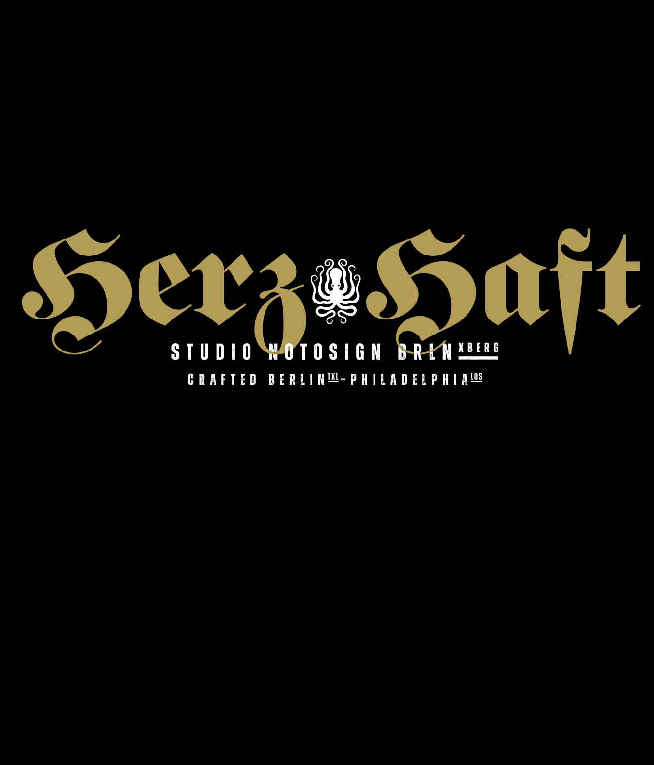 HERZHAFT. Unisex Classic Sweatshirt von NotoSign®