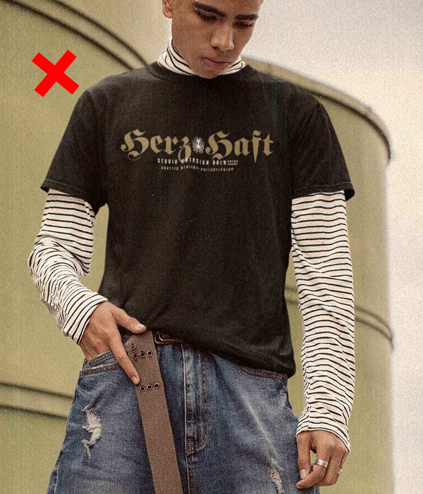 HerzHaft. Classic Organic T-Shirt von NotoSign