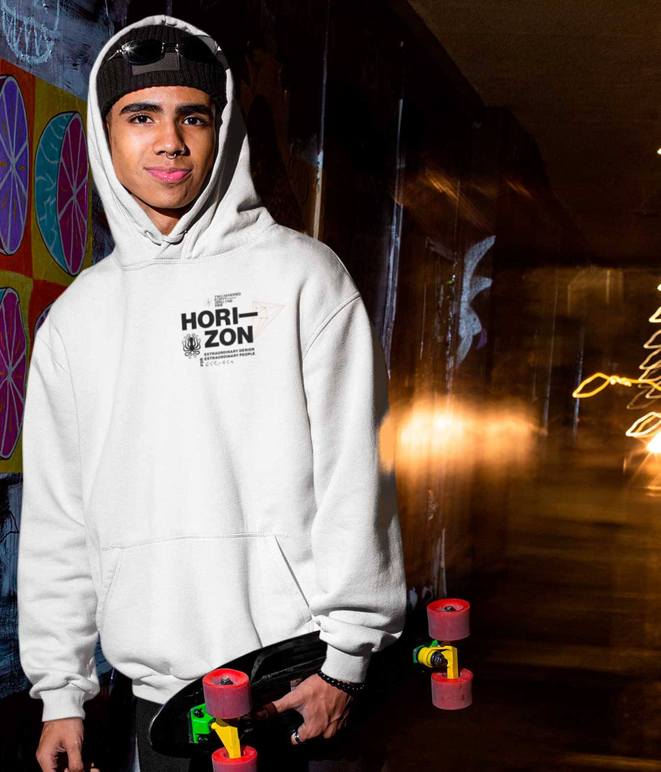 HORIZON. Premium Unisex Hoodie