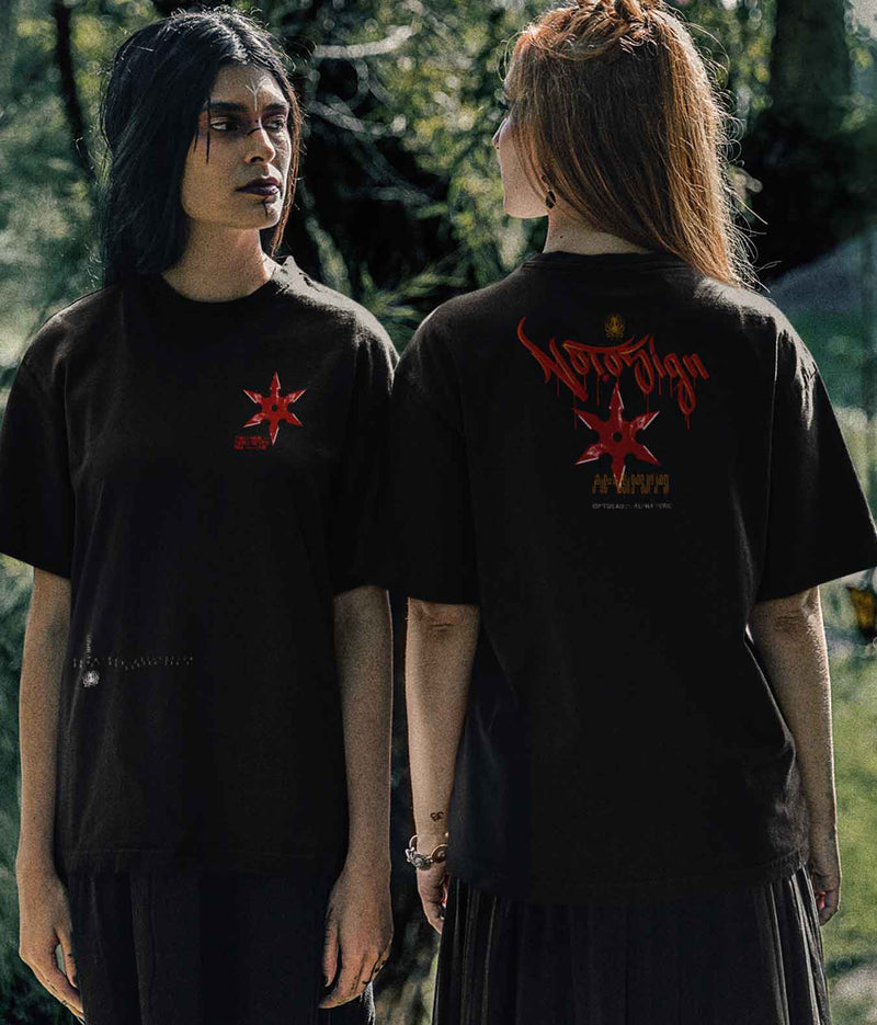 NOTOSIGN®. Premium Organic Oversize Shuriken Shirt