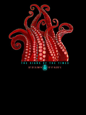 Zeichen der Zeit: Premium Oversized Shirt mit dem Oktopus