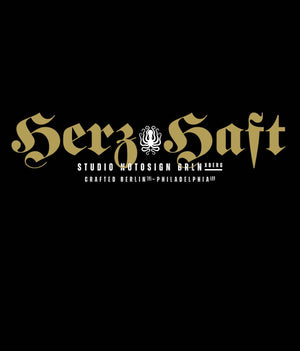 HerzHaft. Extravagantes Unisex-Sweatshirt von NotoSign Berlin