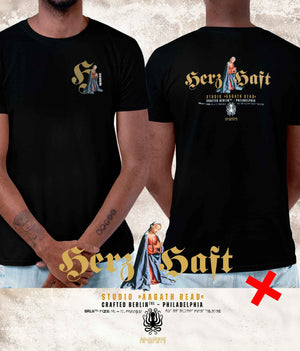 HerzHaft®. Super Premium Organic Oversize Shirt