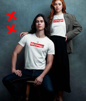 SOUPERMAN ÜBERGROSSES PREMIUM ORGANIC T-SHIRT