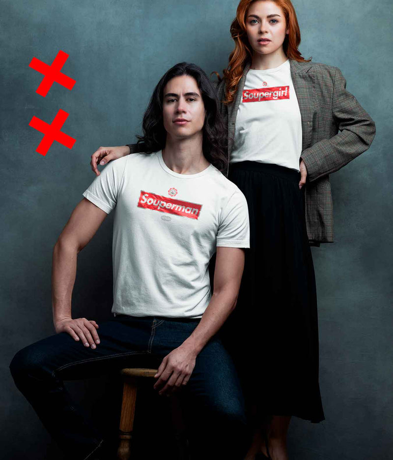 SOUPERMAN ÜBERGROSSES PREMIUM ORGANIC T-SHIRT