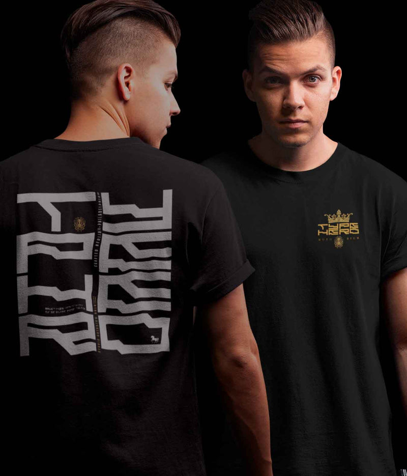 TypeHero.  Organic Premium Unisex Oversize Shirt