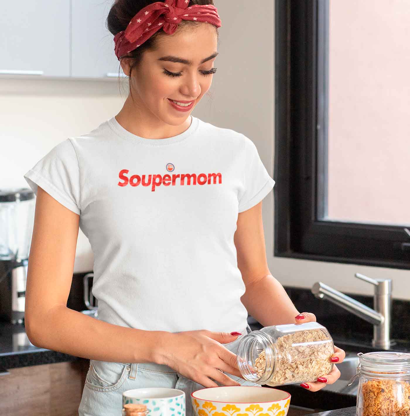 SOUPERMOM_Women Classic Organic Shirt aus 100% Bio-Baumwolle