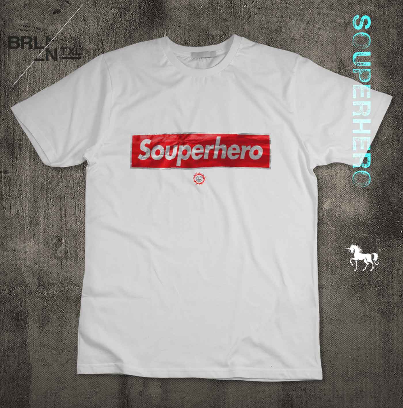 SOUPERHERO. Oversize Organic Premium Shirt