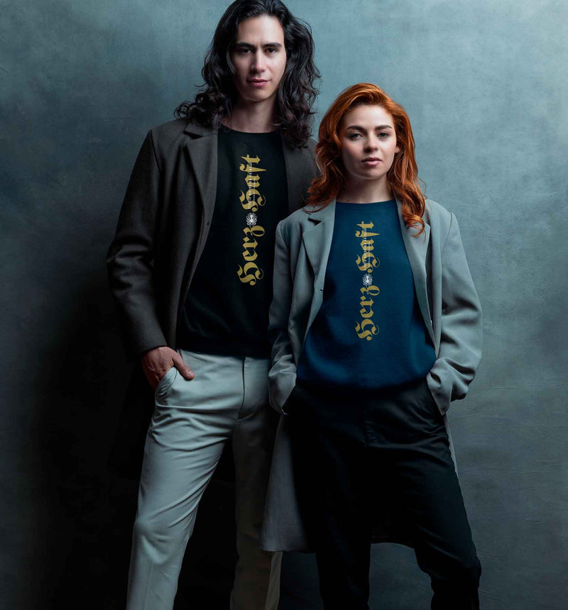 HerzHaft: Super bequemes Classic Sweatshirt