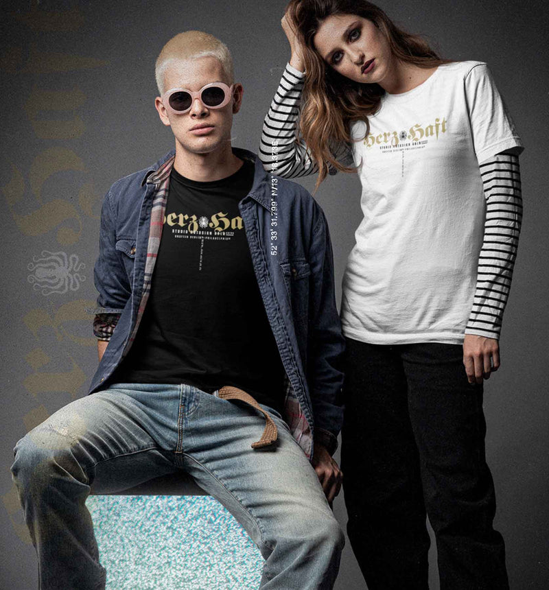 HERZHAFT®. Premium Organic Oversize Shirt