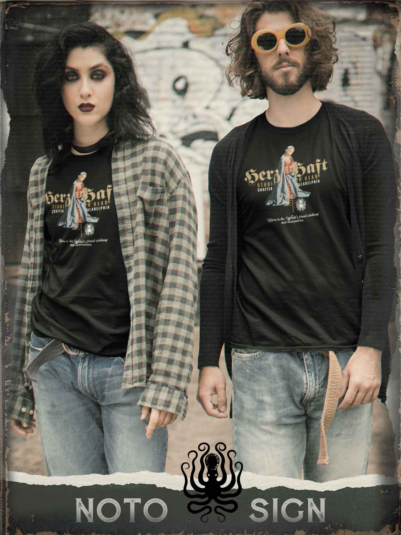 HERZHAFT. Premium Organic Oversize Shirt