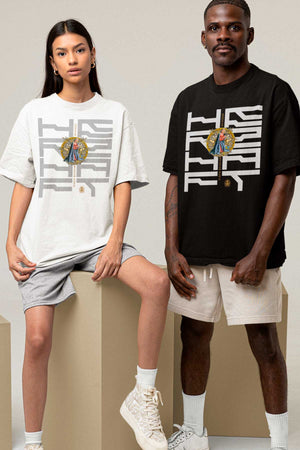 HerzHaft®. Organic Oversize Shirt in Premiumqualität