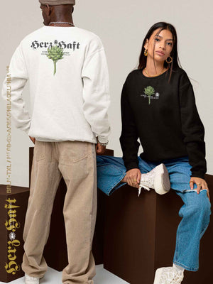 HERZHAFT. Unisex Classic Sweatshirt mit Artischocke
