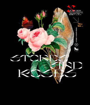 STONES AND ROSES. Premium Organic Oversize Shirt