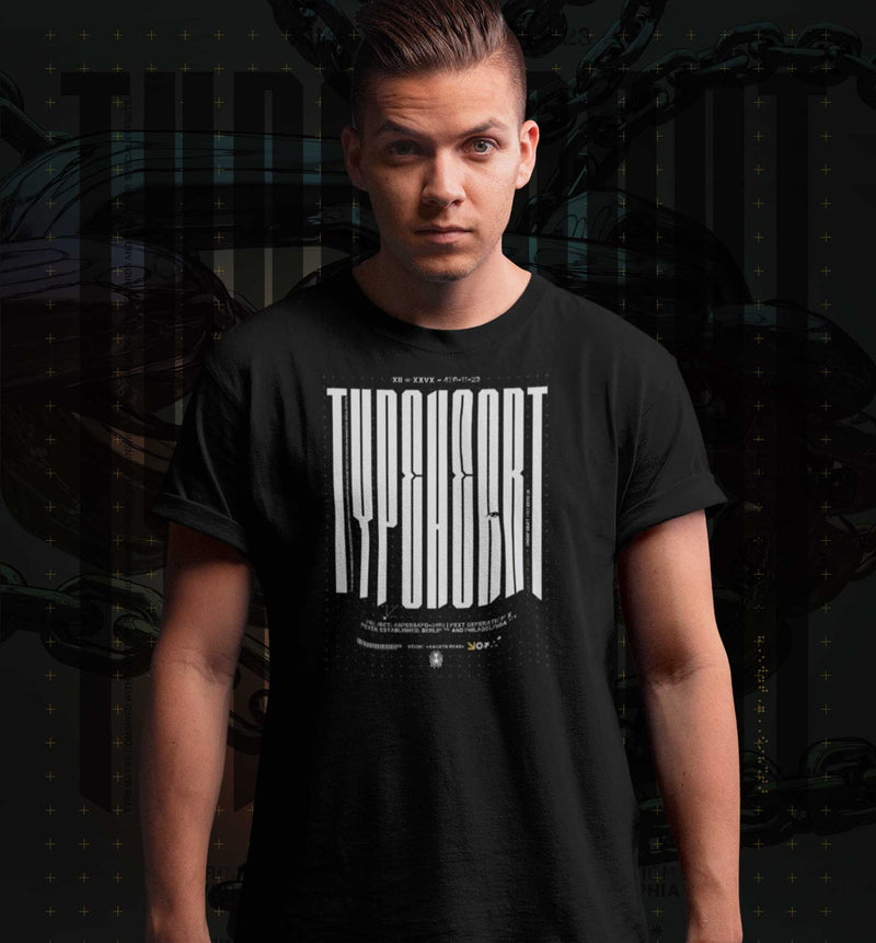 TYPEHEART. Unisex Premium Organic Oversize Shirt