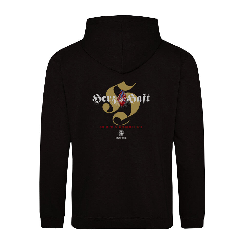 HerzHaft. Classic Unisex Zipper von Notosign®