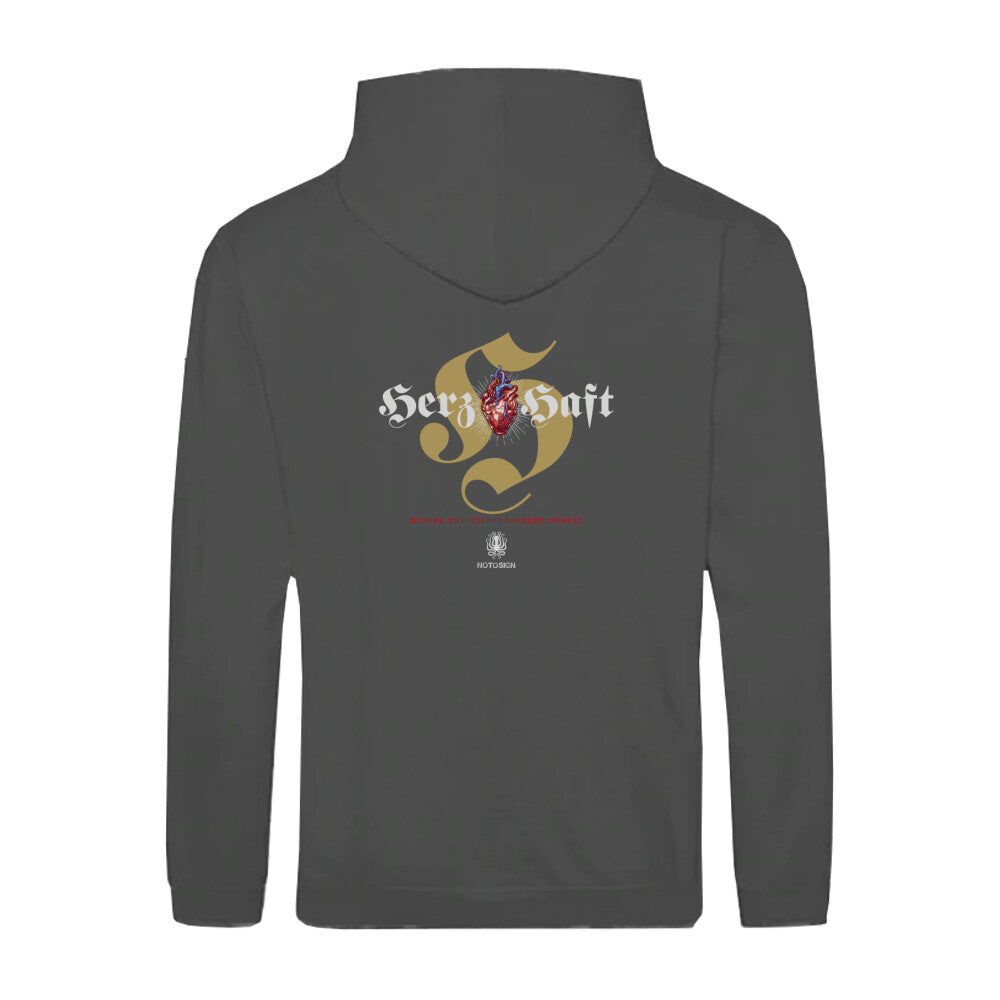HerzHaft. Classic Unisex Zipper von Notosign®