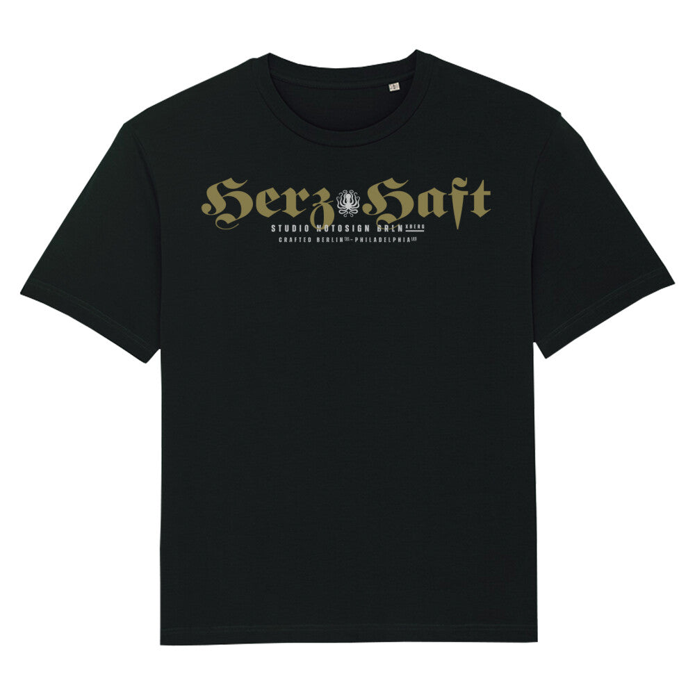 HerzHaft. Premium Unisex-Oversize Shirt
