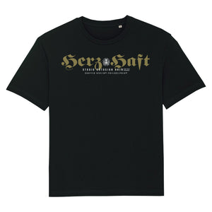 HerzHaft. Premium Unisex-Oversize Shirt