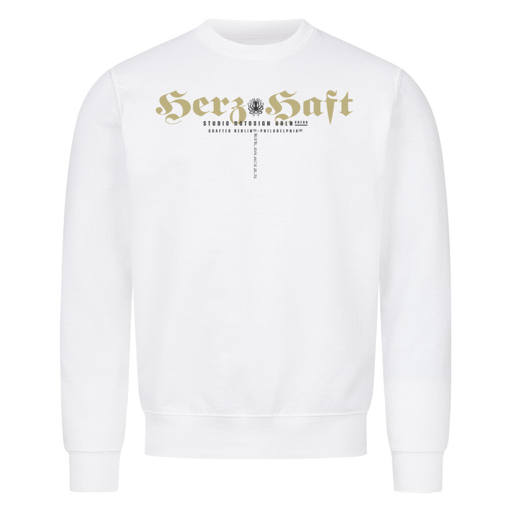 HerzHaft. Cooles Classic Unisex Sweatshirt. 