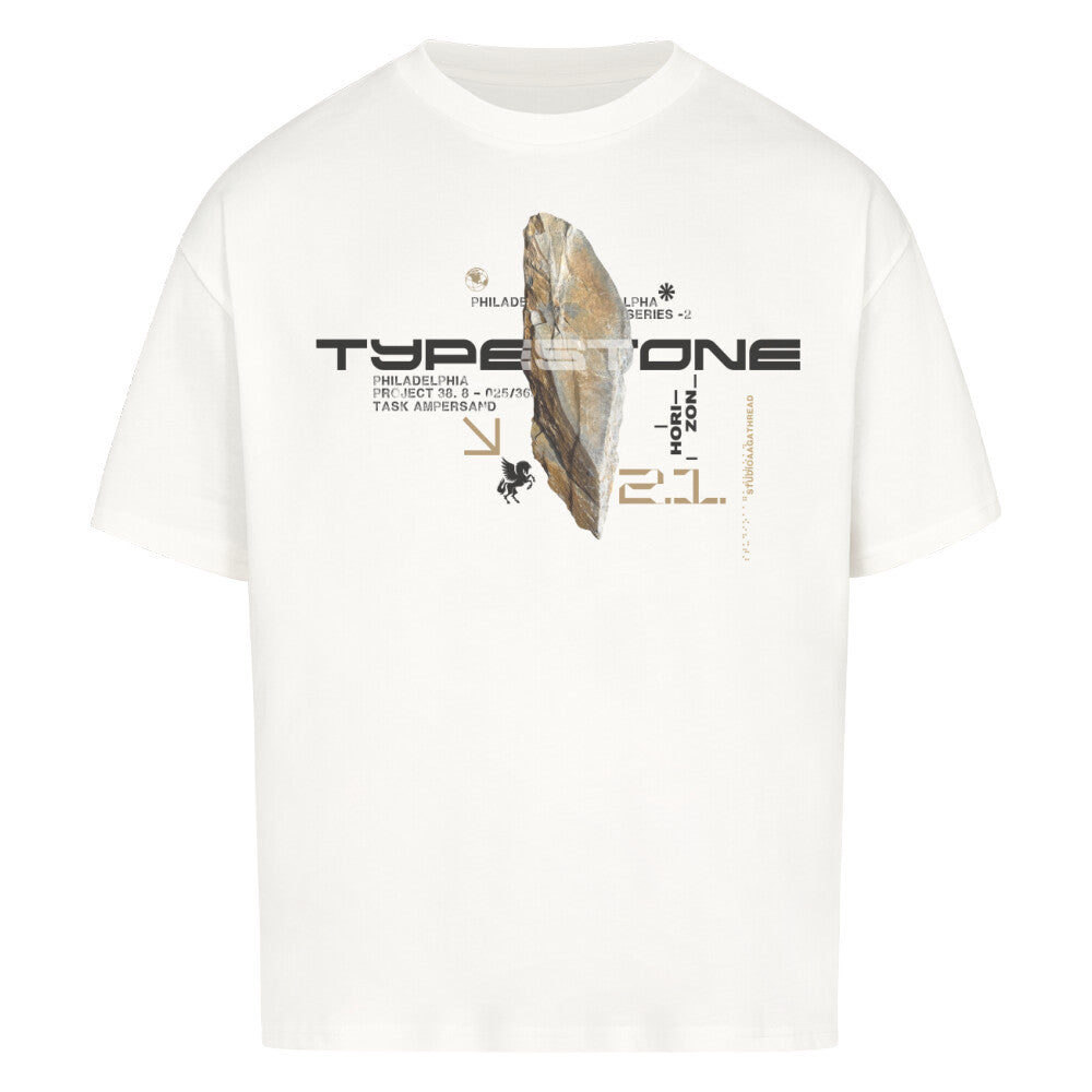 TypeStone Oversized Shirt von NotoSign und dem Studio Aagath Read
