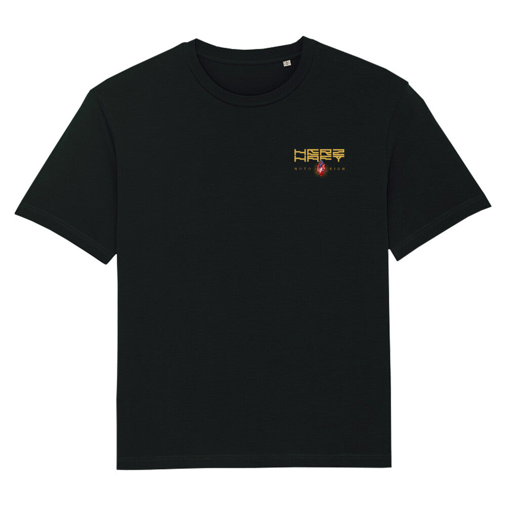 HerzHaft. Das Unisex Premium Oversize Shirt