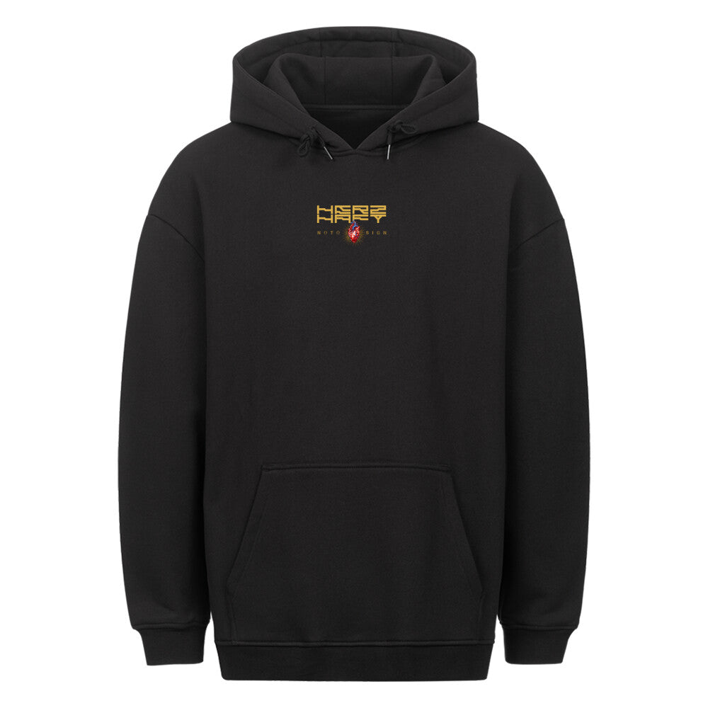 HerzHaft. Classic Cool-Unisex Oversized Hoodie