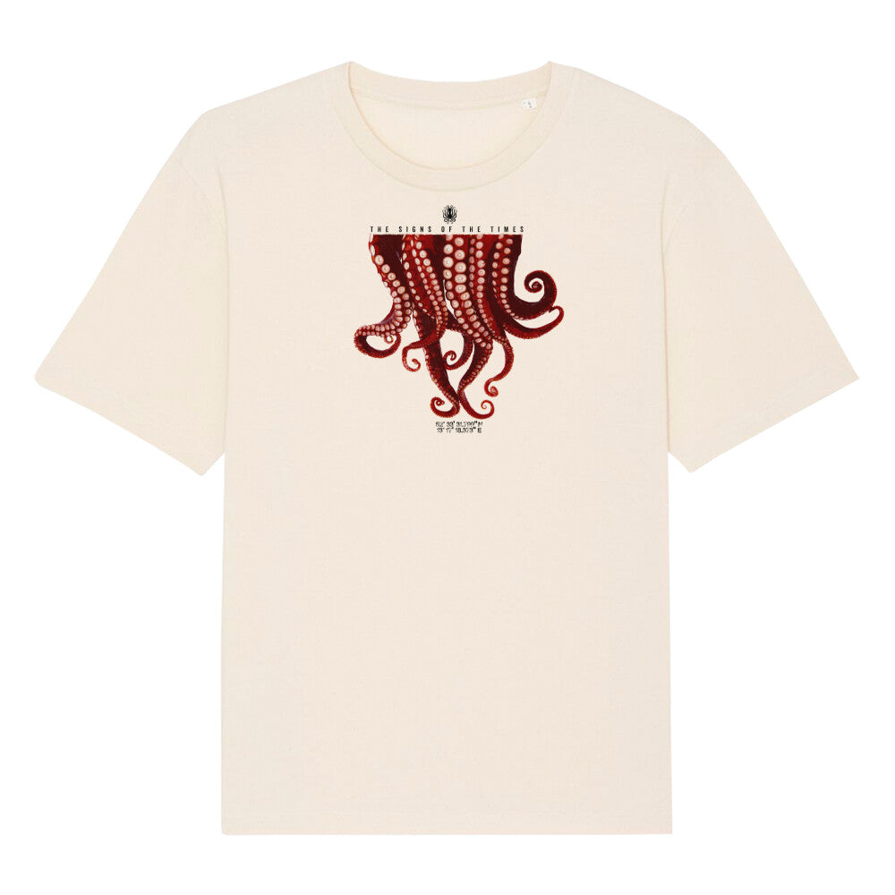 Zeichen der Zeit. Oversized Shirt in Premium Organic-Qualität