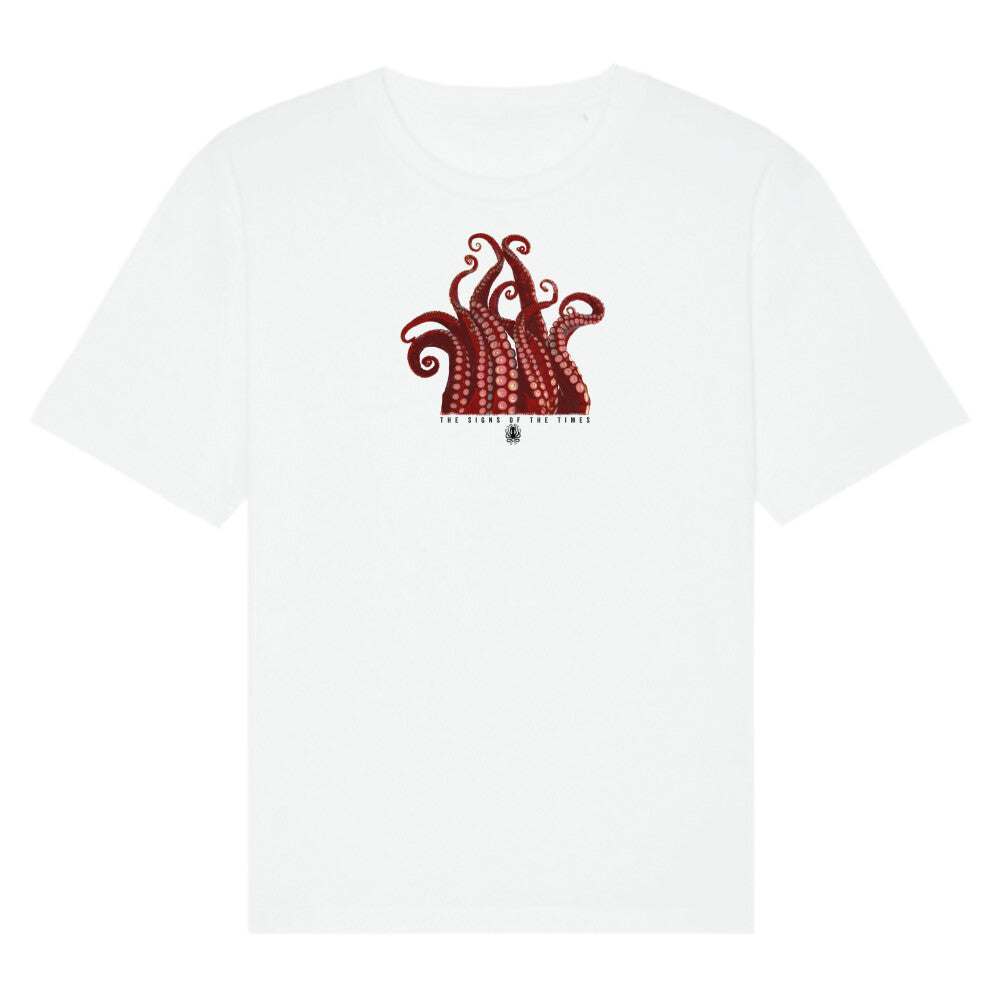 Zeichen der Zeit: Premium Oversized Shirt mit dem Oktopus